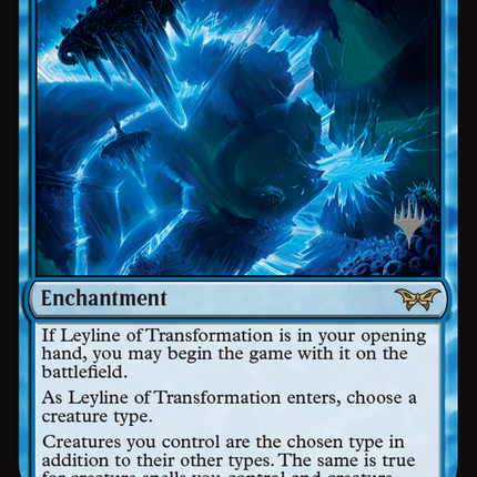 Leyline of Transformation [Duskmourn: House of Horror Promos] Foil