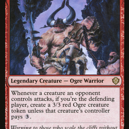 Kazuul, Tyrant of the Cliffs [Starter Commander Decks]