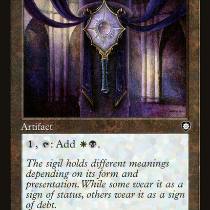 Orzhov Signet (Retro) [The Brothers' War Commander]