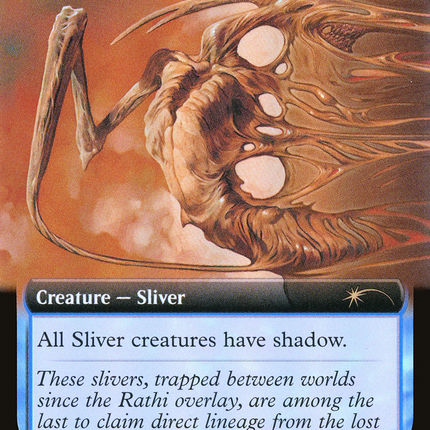 Shadow Sliver (Extended Art) [Secret Lair Drop] Foil