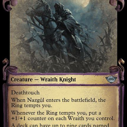 Nazgûl (730) (Showcase) [The Lord of the Rings: Tales of Middle-earth]