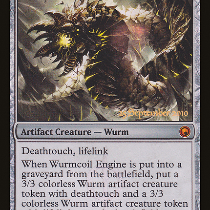 Wurmcoil Engine [Scars of Mirrodin Promos] Prerelease Foil