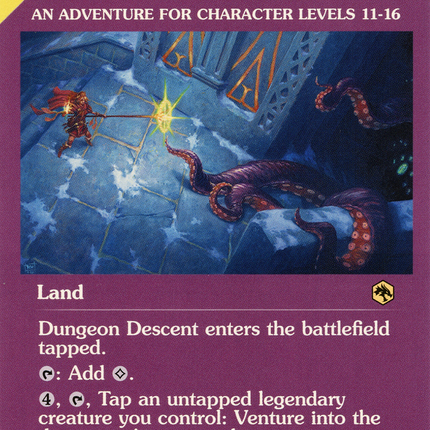 Dungeon Descent (Showcase) [Adventures in the Forgotten Realms]