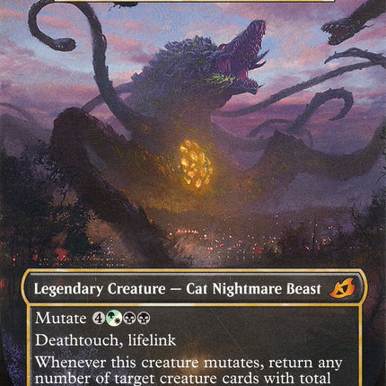Nethroi, Apex of Death - Biollante, Plant Beast Form  (Borderless) [Ikoria: Lair of Behemoths]