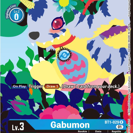 Gabumon [BT1-029] (Tamer's Card Set 2 Floral Fun) [Release Special Booster Promos]