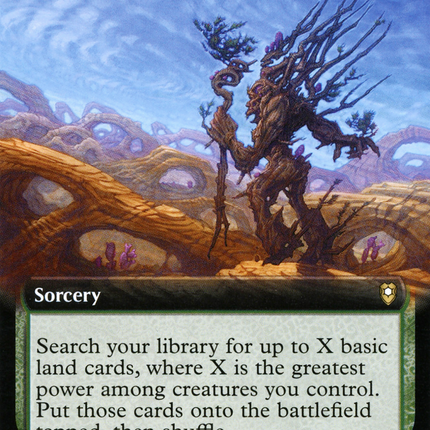 Traverse the Outlands (Extended Art) [Commander Legends: Battle for Baldur's Gate]