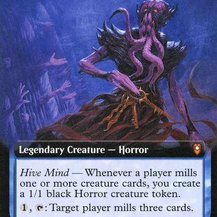 Zellix, Sanity Flayer (Extended Art) [Commander Legends: Battle for Baldur's Gate]
