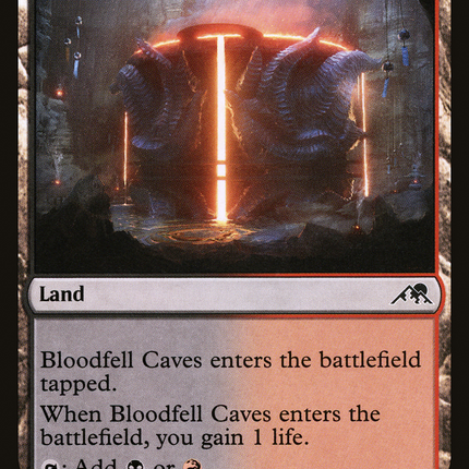 Bloodfell Caves [Kamigawa: Neon Dynasty]
