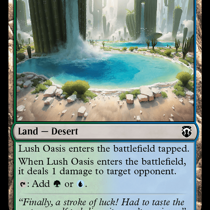 Lush Oasis [Modern Horizons 3 Commander] Foil