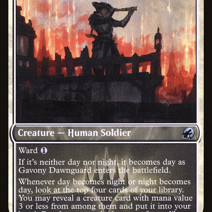 Gavony Dawnguard [Innistrad: Midnight Hunt]