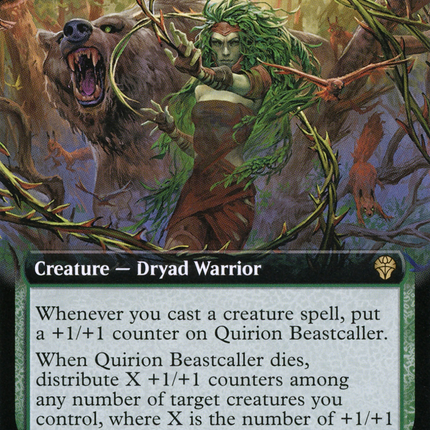 Quirion Beastcaller (Extended Art) [Dominaria United]
