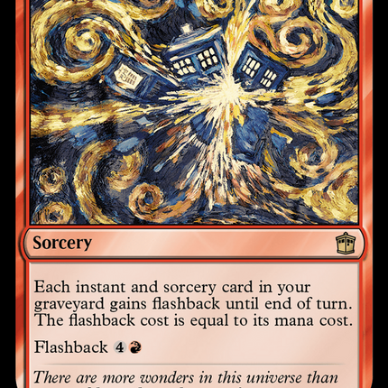Past in Flames [Doctor Who] Foil