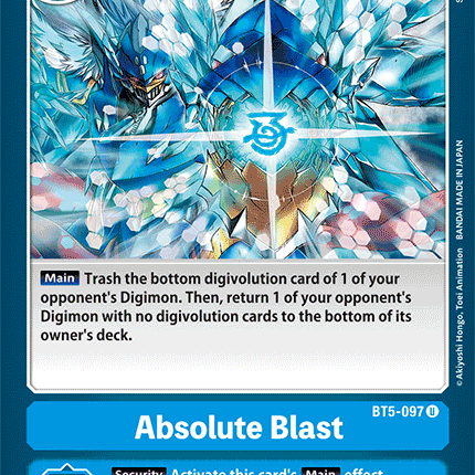 Absolute Blast [BT5-097] [Battle of Omni]