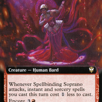 Spellbinding Soprano (Extended Art) [New Capenna Commander]