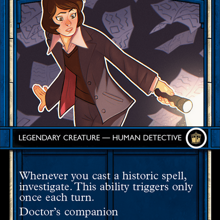 Sarah Jane Smith (Showcase) (Borderless) [Doctor Who] Surge Foil