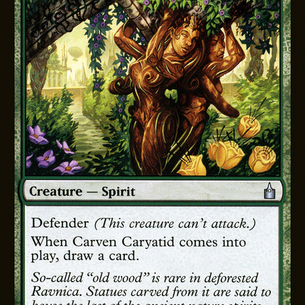 Carven Caryatid [Ravnica: City of Guilds]