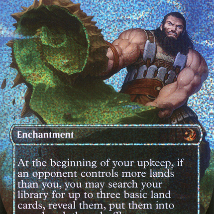 Land Tax (Borderless) [Wilds of Eldraine: Enchanting Tales] Confetti Foil