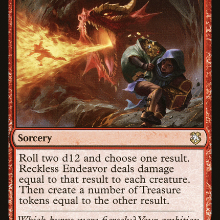 Reckless Endeavor [Forgotten Realms Commander]