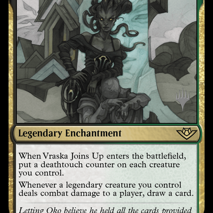 Vraska Joins Up [Outlaws of Thunder Junction Promos] Foil