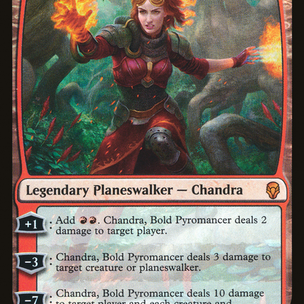 Chandra, Bold Pyromancer [Dominaria] Foil
