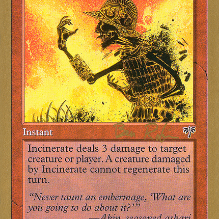 Incinerate [World Championship Decks 1998]