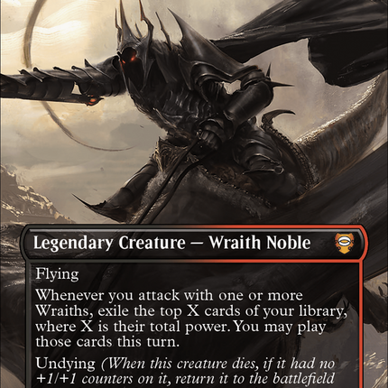 Witch-king, Sky Scourge (Borderless) [Tales of Middle-earth Commander] Surge Foil