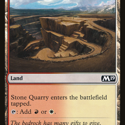 Stone Quarry [Core Set 2019]