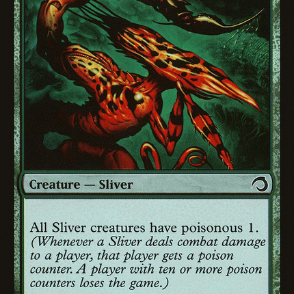 Virulent Sliver [Premium Deck Series: Slivers] Foil