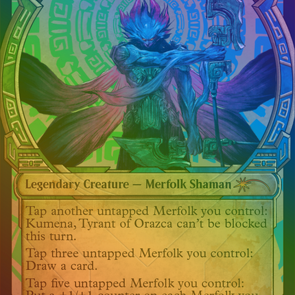 Kumena, Tyrant of Orazca (Showcase) [Secret Lair Drop] Foil