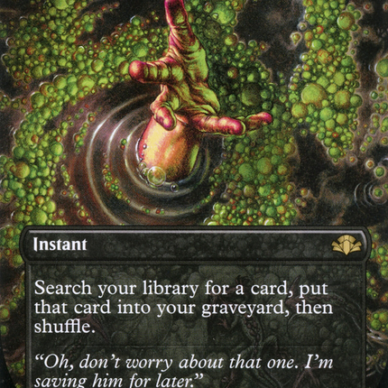 Entomb (Borderless) [Dominaria Remastered]