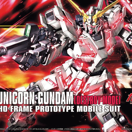 1/144 HGUC RX-0 Unicorn Gundam (Destroy Mode)