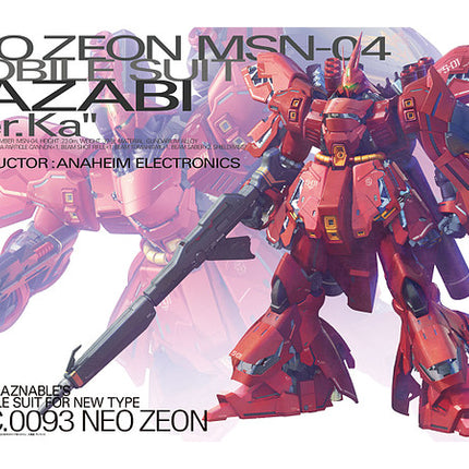 1/100 MG MSN-04 Sazabi Ver. Ka