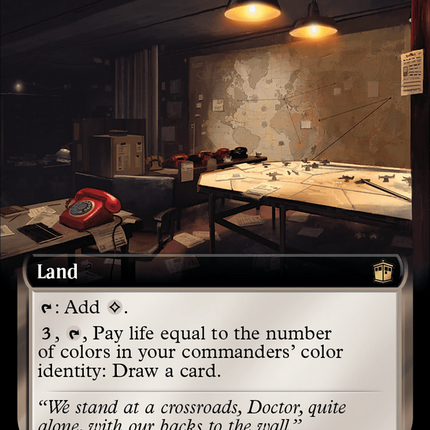 War Room (Extended Art) [Doctor Who] Surge Foil