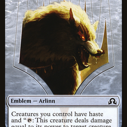 Arlinn Kord Emblem [Shadows over Innistrad Tokens]