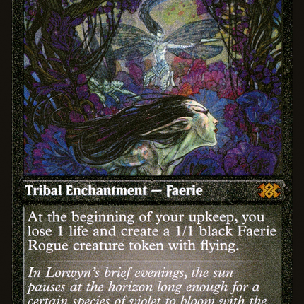 Bitterblossom [Double Masters 2022] Etched Foil