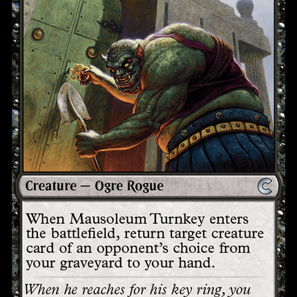 Mausoleum Turnkey [Ravnica: Clue Edition]