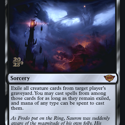 Shadow of the Enemy [Tales of Middle-earth Promos] Prerelease Foil