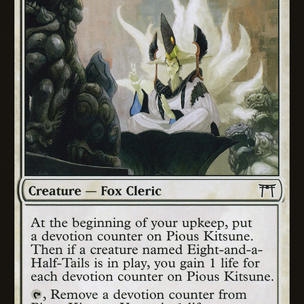 Pious Kitsune [Champions of Kamigawa]