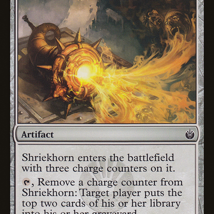 Shriekhorn [Mirrodin Besieged]