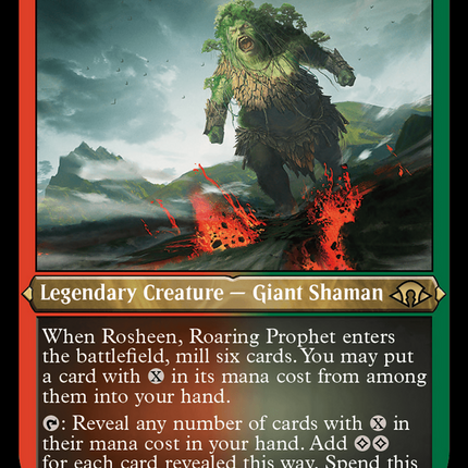 Rosheen, Roaring Prophet [Modern Horizons 3] Etched Foil