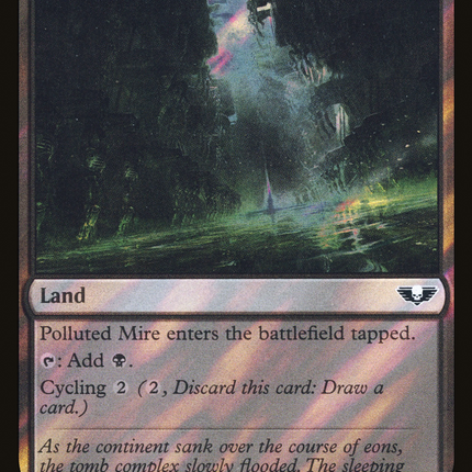 Polluted Mire [Warhammer 40,000 Commander] Surge Foil
