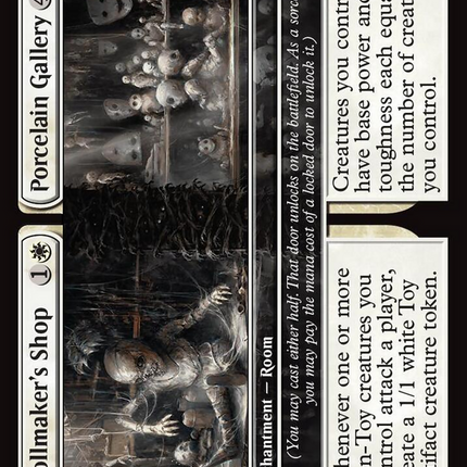 Dollmaker's Shop // Porcelain Gallery [Duskmourn: House of Horror Promos] Foil