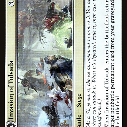 Invasion of Tolvada // The Broken Sky [March of the Machine Promos] Prerelease Foil