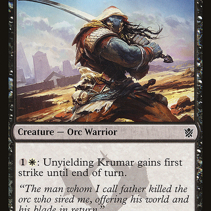 Unyielding Krumar [The List]