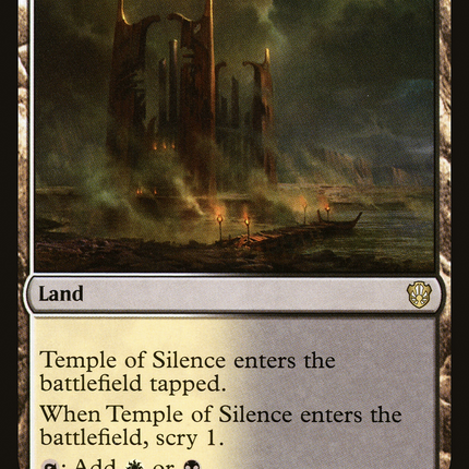 Temple of Silence [Commander 2021]