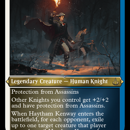 Haytham Kenway [Assassin's Creed] Etched Foil