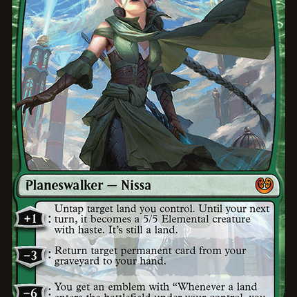 Nissa, Vital Force [Kaladesh] Foil