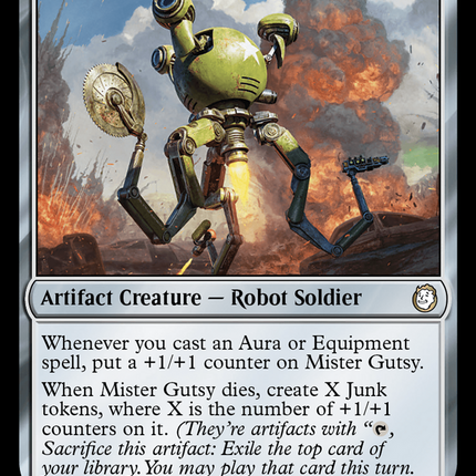 Mister Gutsy [Fallout] Surge Foil