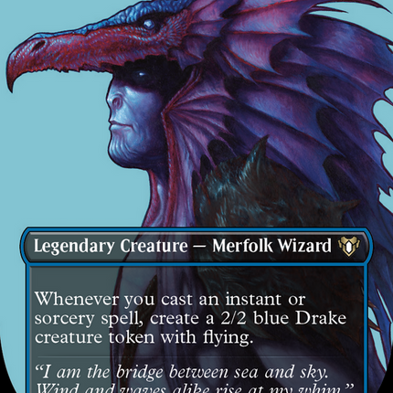 Talrand, Sky Summoner (Borderless) [Commander Masters]
