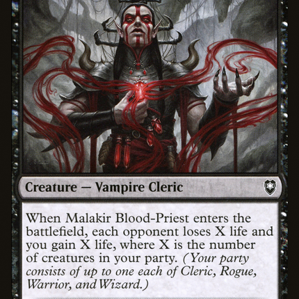 Malakir Blood-Priest [Commander Legends: Battle for Baldur's Gate]